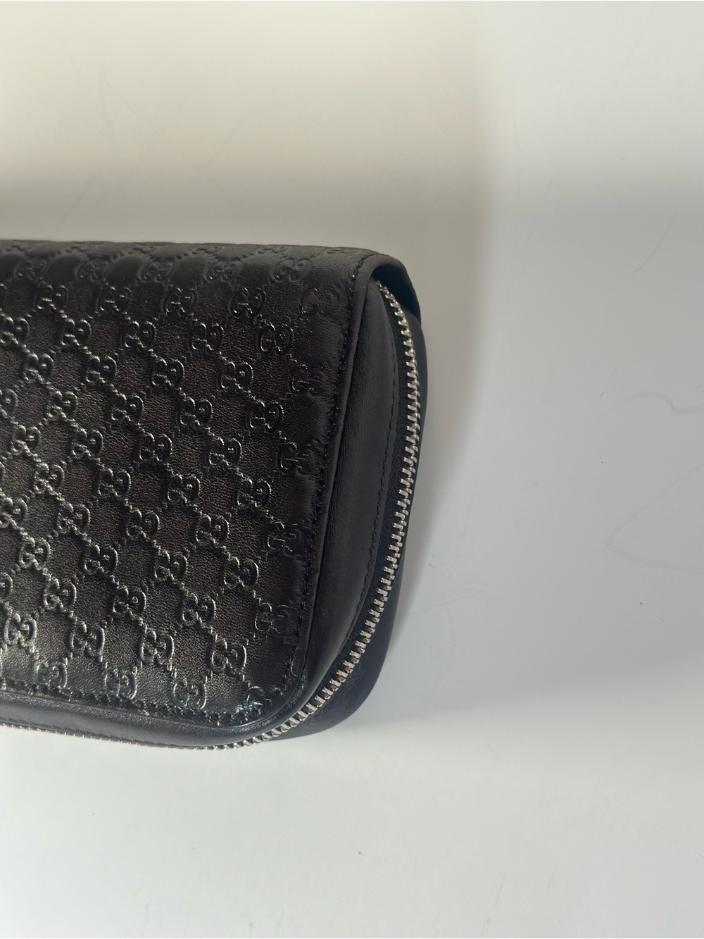 RARE Gucci Embossed GG Zip-Around Travel Wallet Organizer - Picture 12 of 14